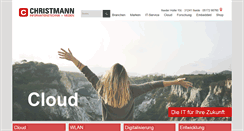 Desktop Screenshot of christmann.info