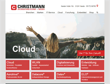 Tablet Screenshot of christmann.info